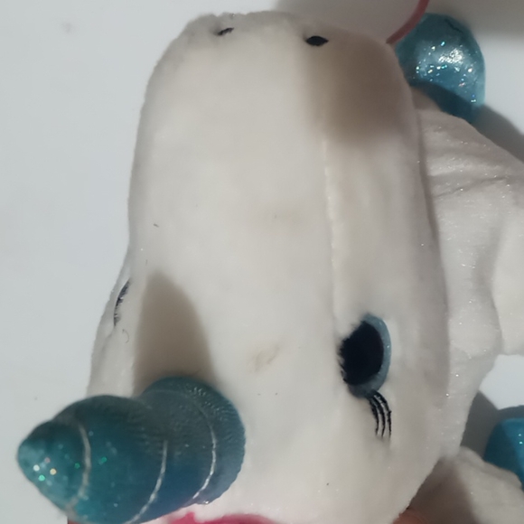 4/20 Kids Connection White Walking Rainbow Unicorn Remote Control Leash w Sound - Picture 4 of 8